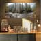 Designart - Mountain River Panorama - Landscape Canvas Art Print